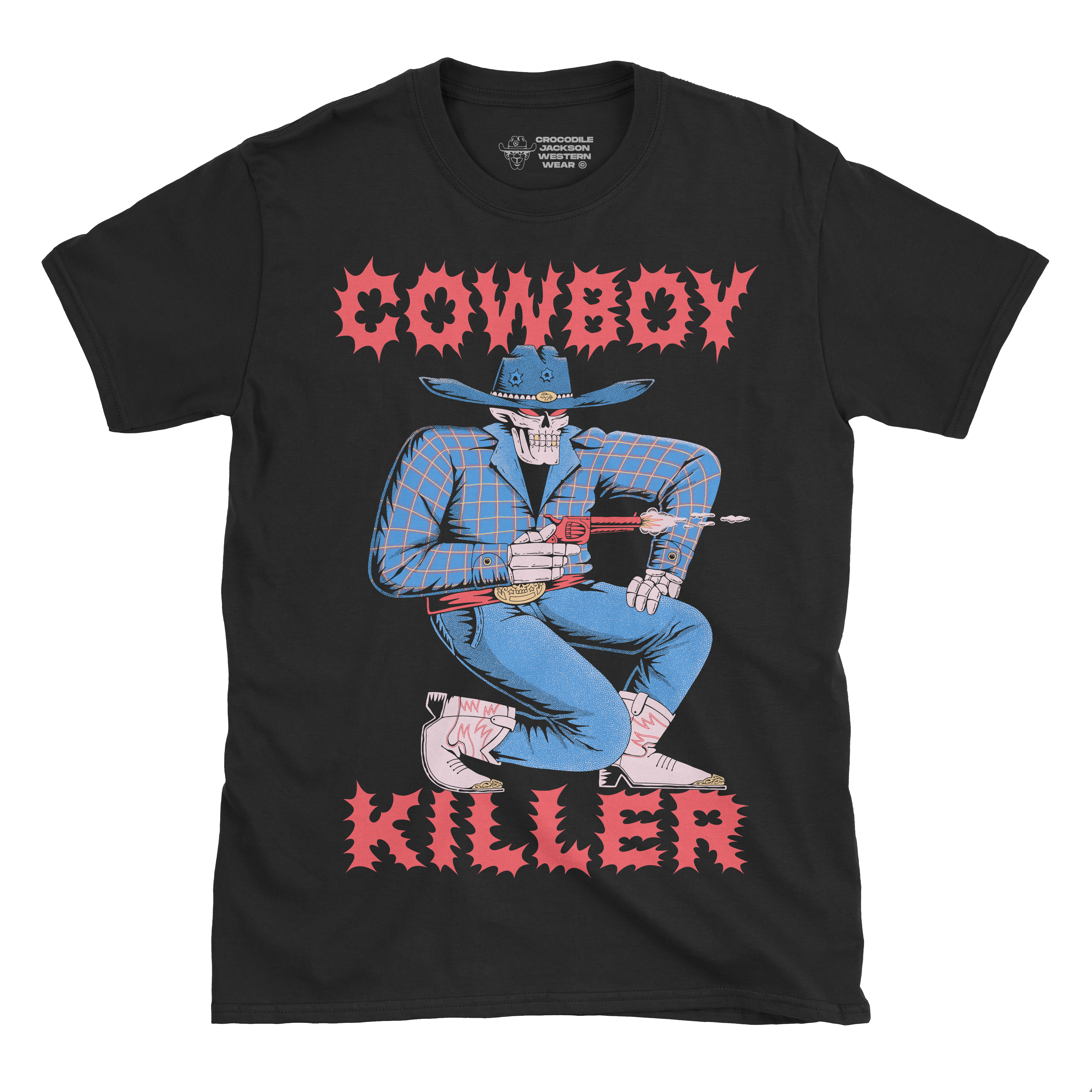 COWBOY KILLER T-Shirt – Graphic Tee | Crocodile Jackson