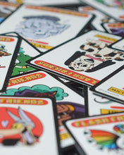 画像をギャラリービューアに読み込む, Flash Friends Trading Cards