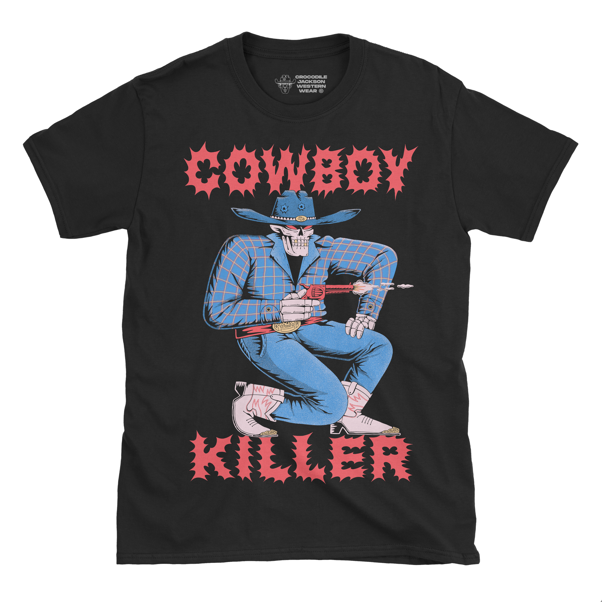 COWBOY KILLER T-Shirt – Graphic Tee | Crocodile Jackson