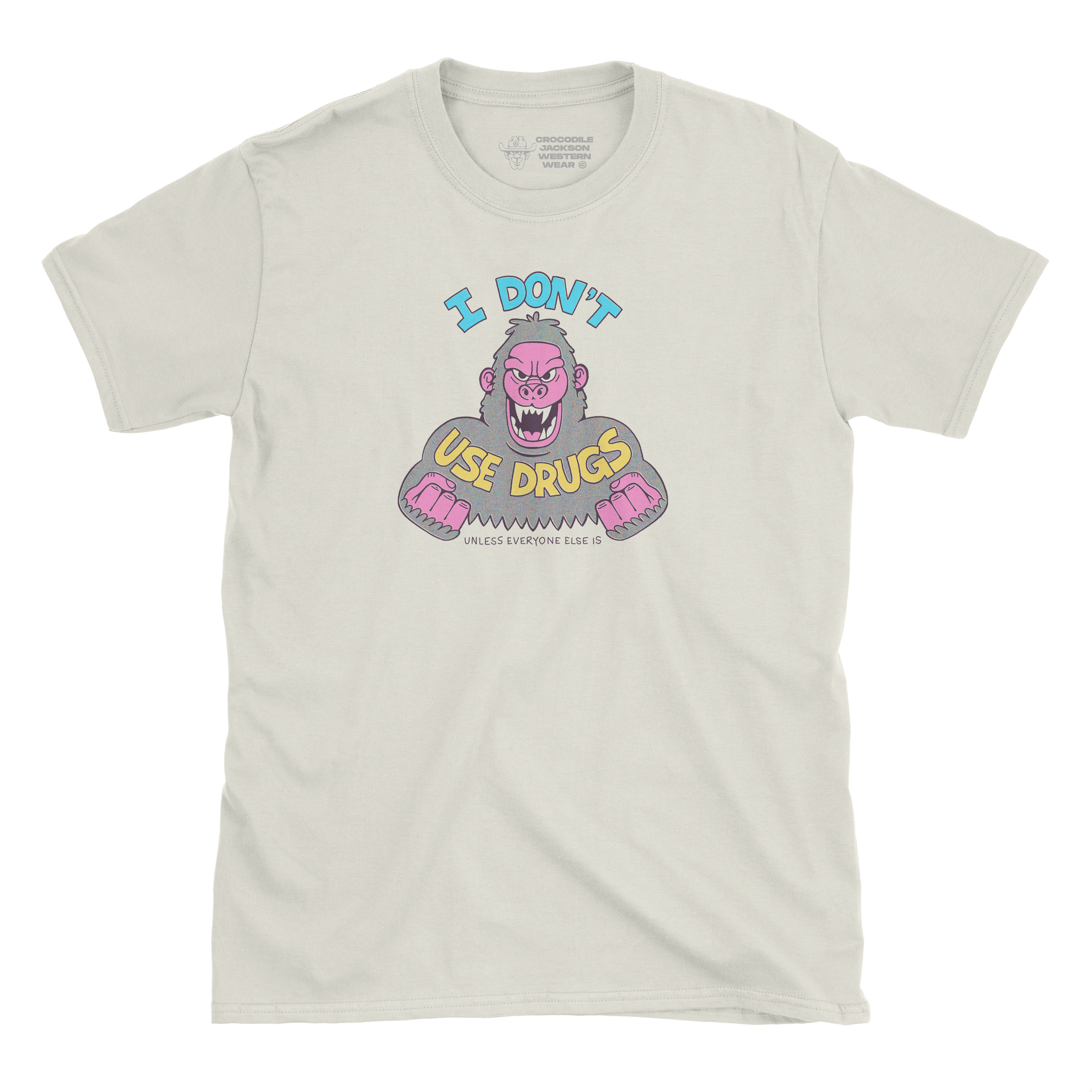 Drugs T-Shirt – “I Don't Use Drugs” Funny Tee | Crocodile Jackson
