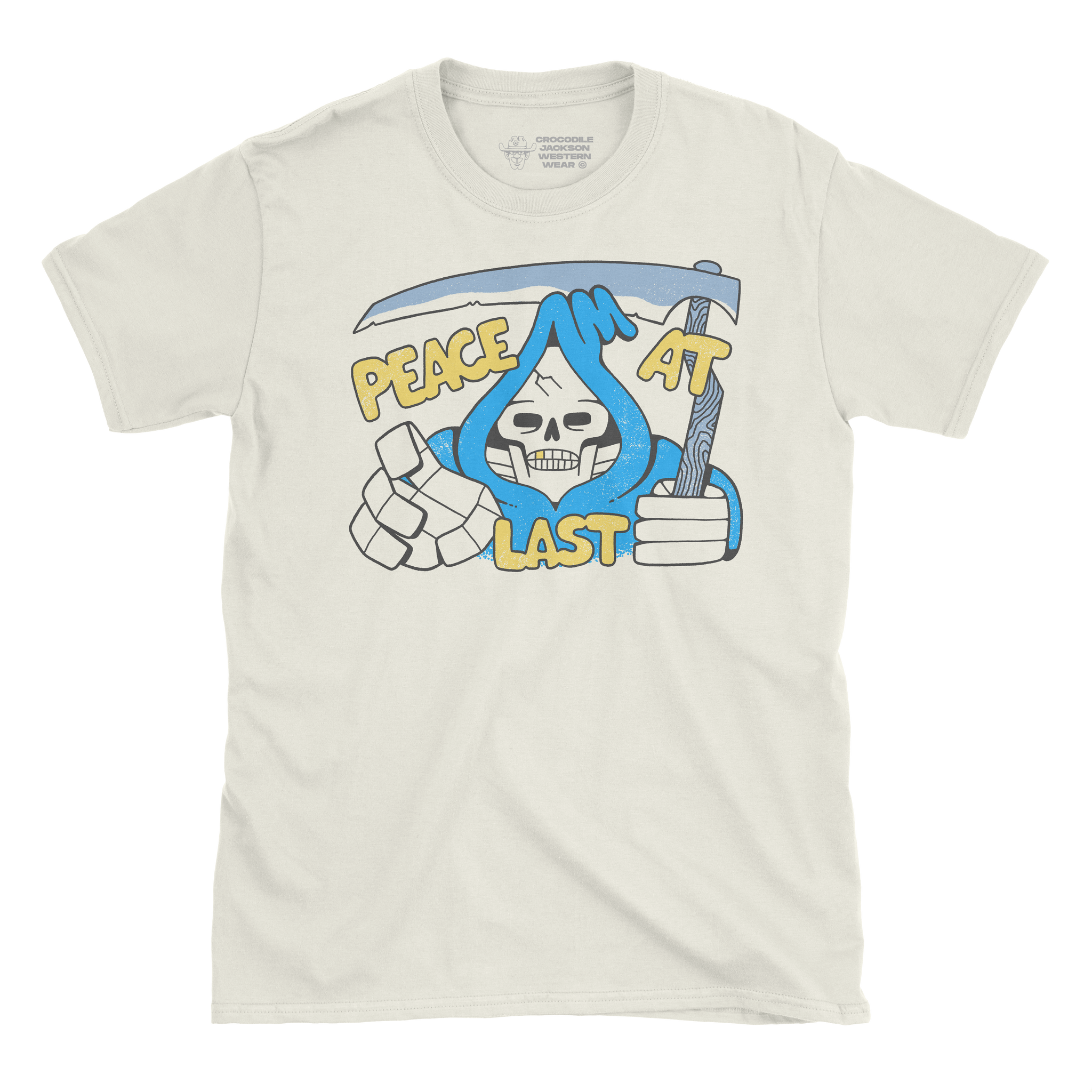 Peace at Last t-shirt | Crocodile Jackson