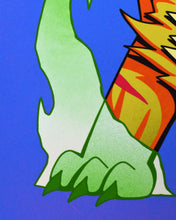 Load image into Gallery viewer, Temur Sabertooth giclée print
